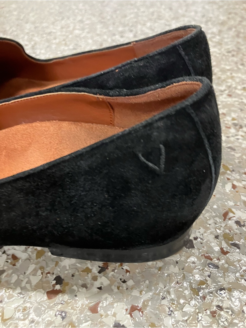 Vionic Willa Black Suede Slip-on Loafer (8.5) - Picture 6 of 10